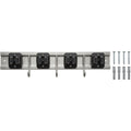 Vurda Stainless Utility Rail Four Cam Grips Five Hooks 48 cm - Product view